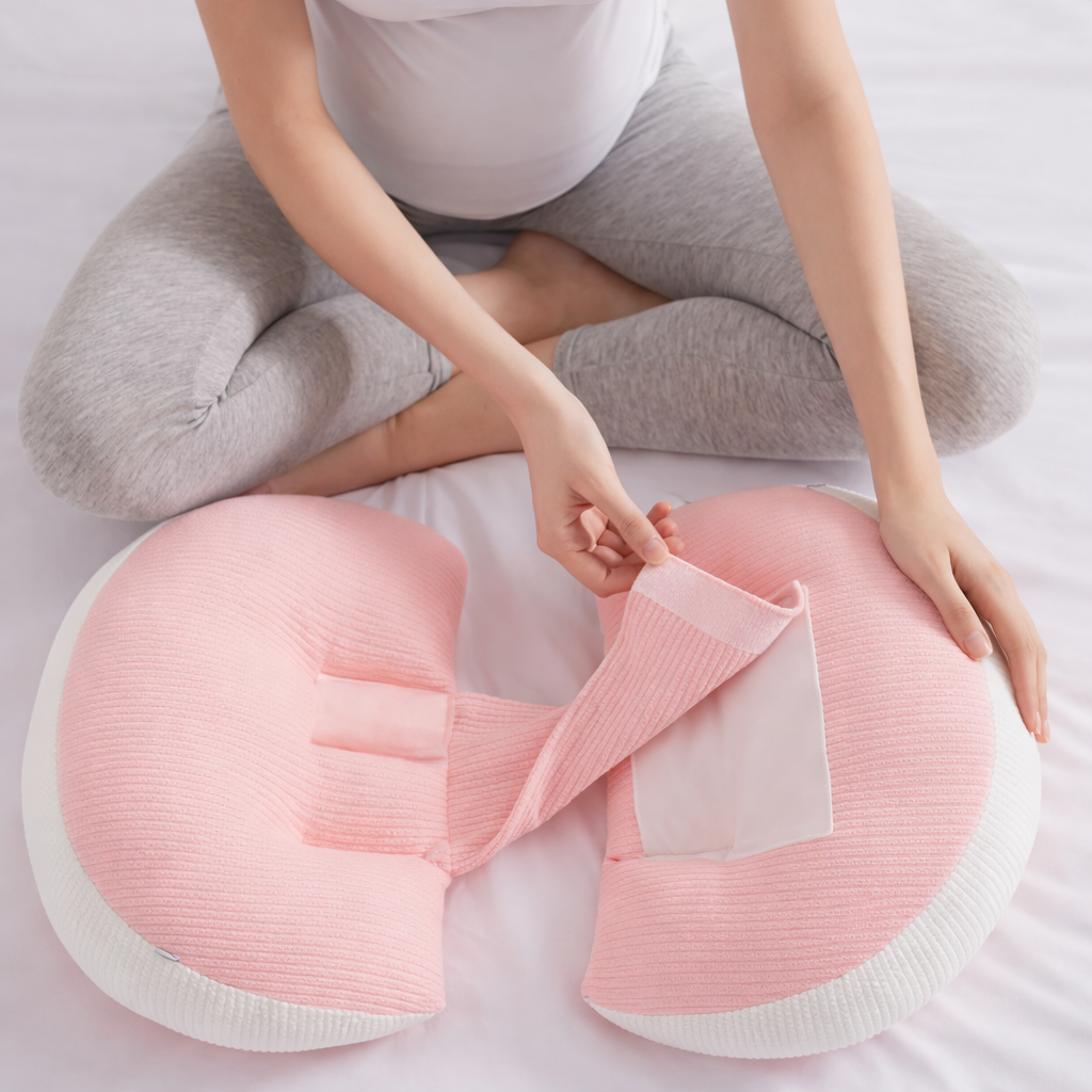 Side-Sleeping Pregnancy Support Pillow
